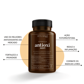 Fórmula Antioxi Nutri – Protetor Solar Oral (90 cápsulas – 3 meses)