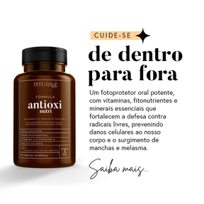 Fórmula Antioxi Nutri - Protetor Solar Oral - 30 cápsulas
