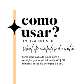 Fórmula Antioxi Nutri - Protetor Solar Oral - 30 cápsulas