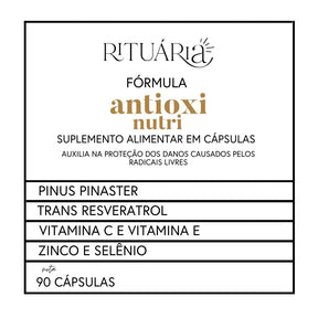 Fórmula Antioxi Nutri – Protetor Solar Oral (90 cápsulas – 3 meses)
